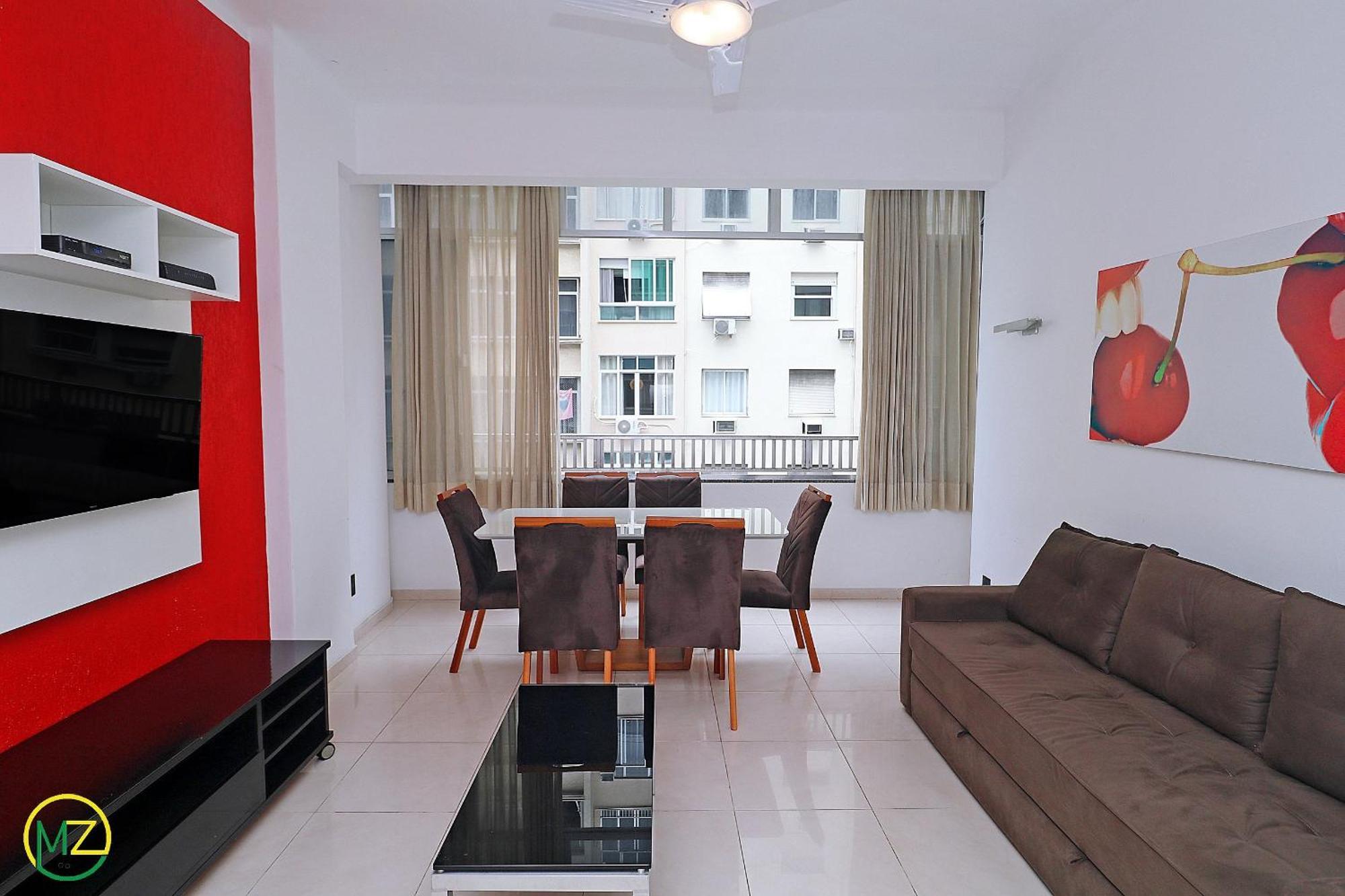 Moderno 3 Quartos Com Vista Mar No Posto 6 Rio de Janeiro Exterior foto